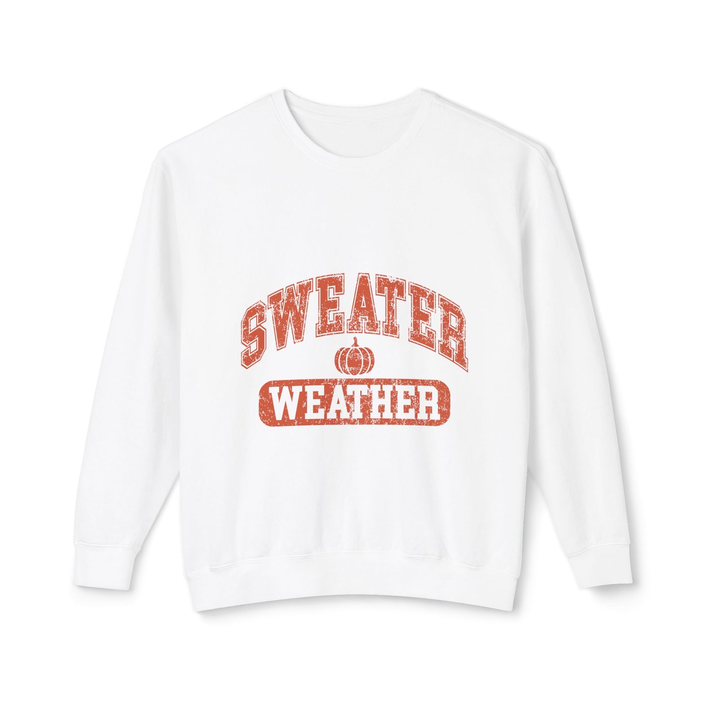 Thanksgiving Women's Unisex Lightweight Crewneck Sweatshirt Sweater Weather