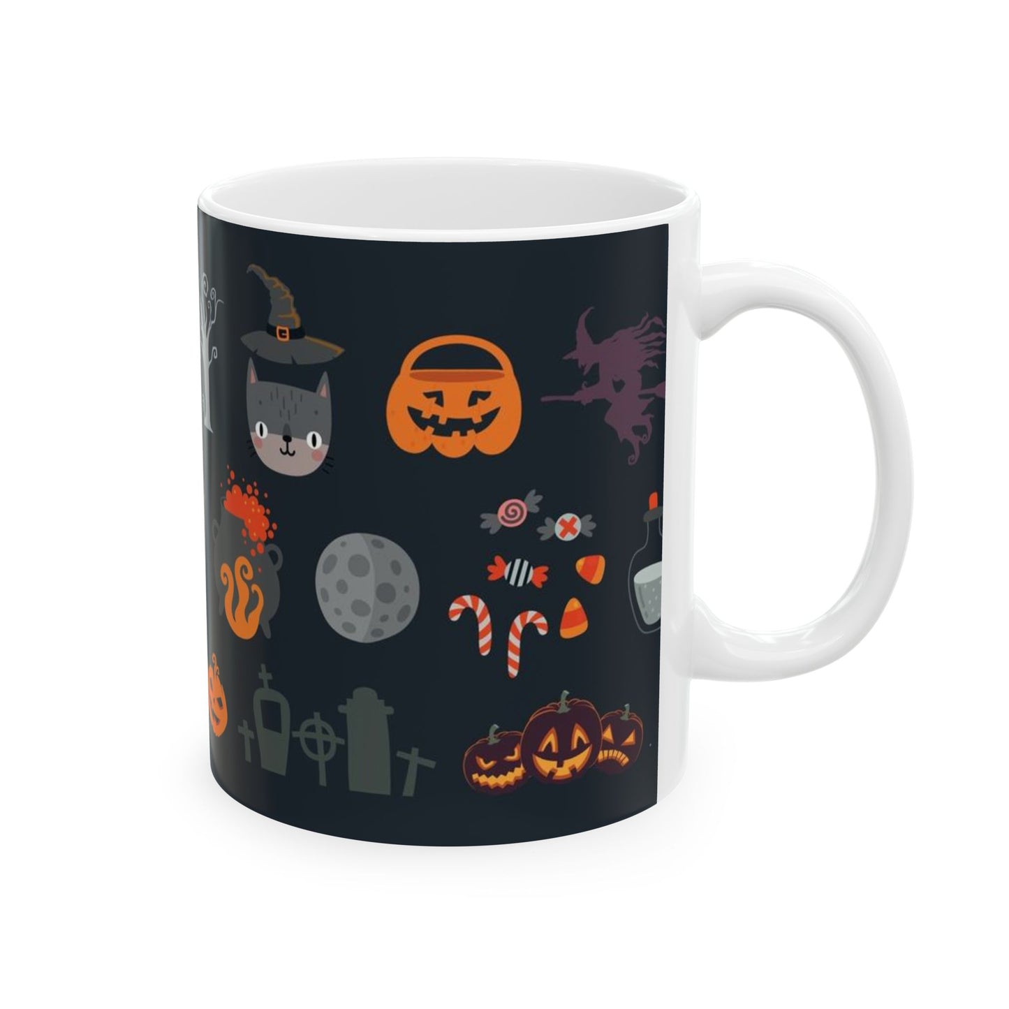 Halloween Themed Ceramic Mug 11oz