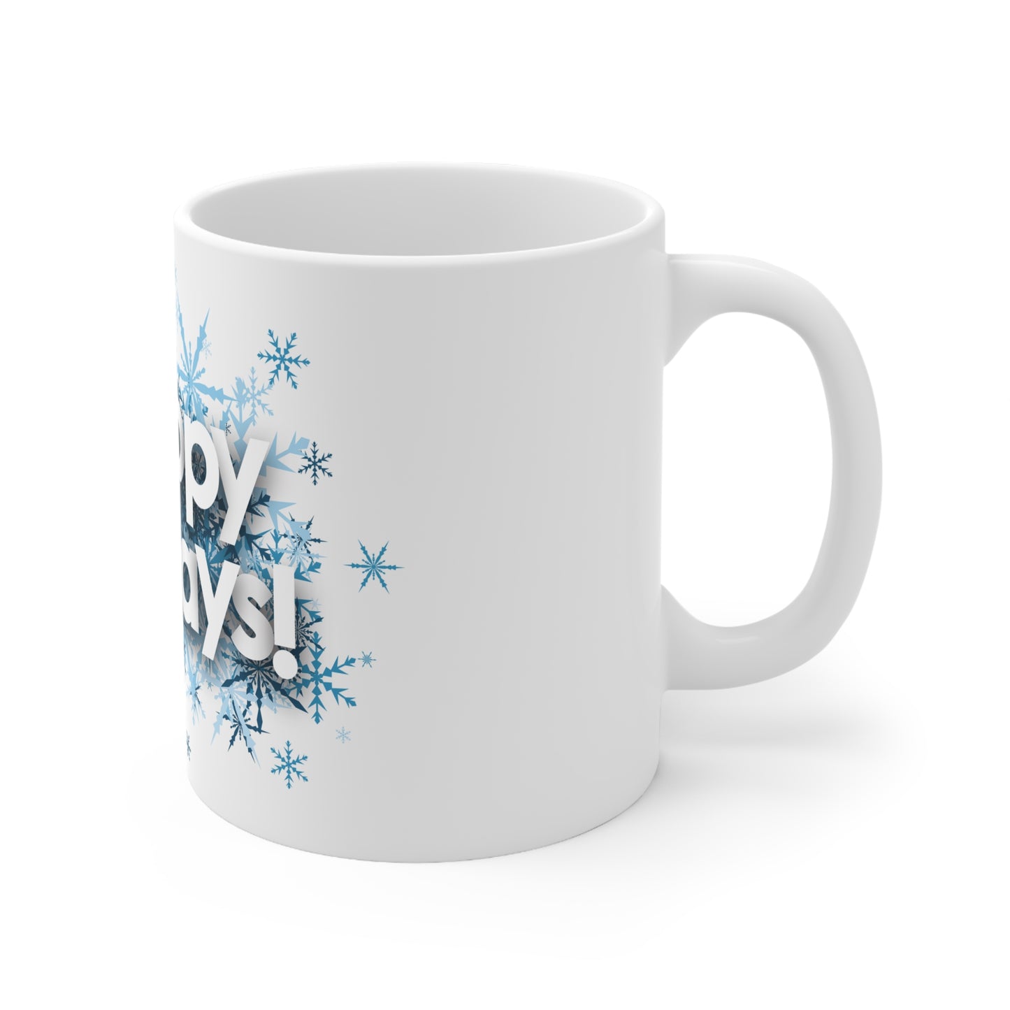 Happy Holidays Ceramic Mug 11oz