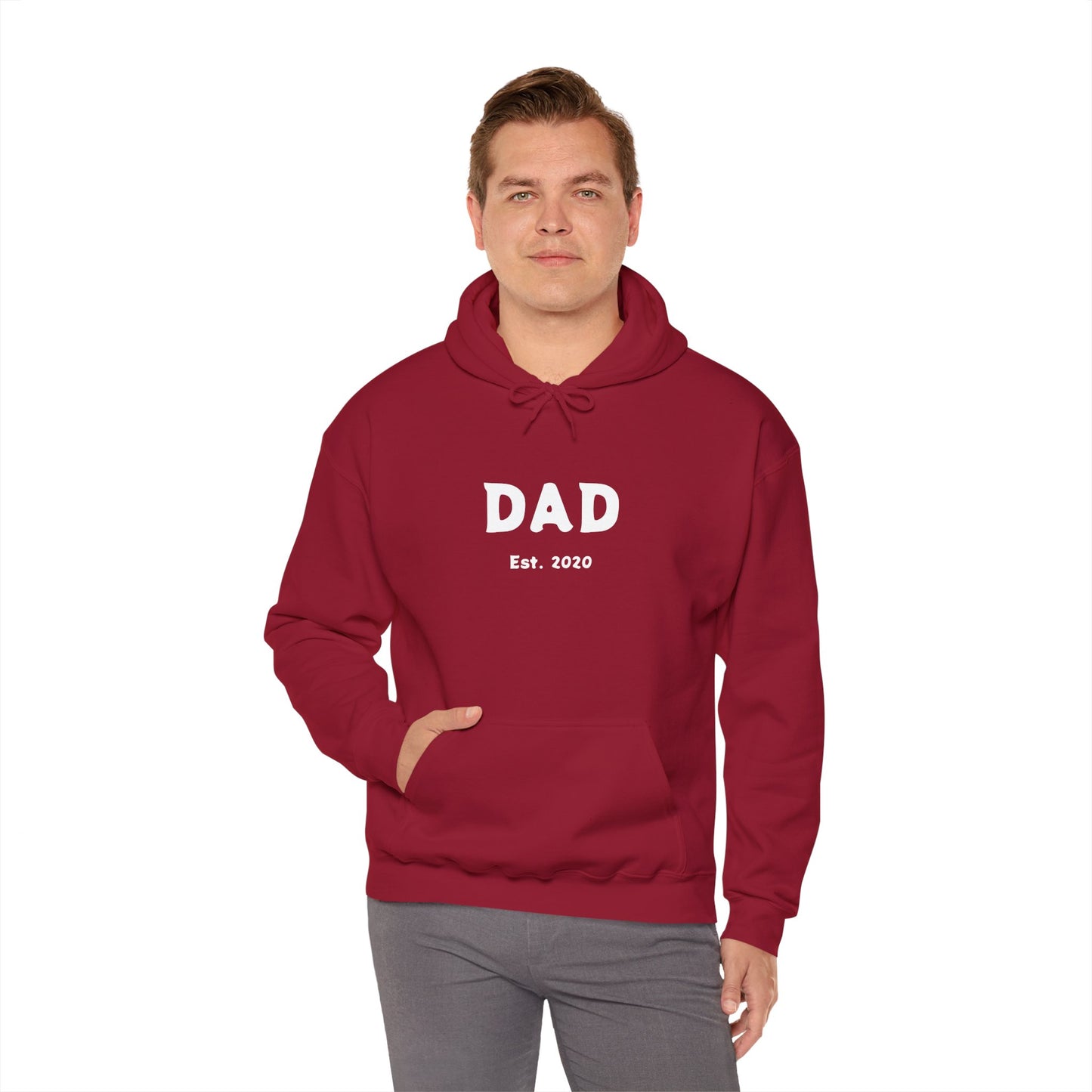 DAD Established 2020 Unisex Heavy Blend™ Hooded Sweatshirt Established 2020