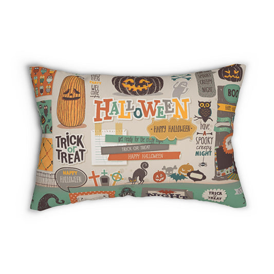 Halloween Accent Lumbar Pillow