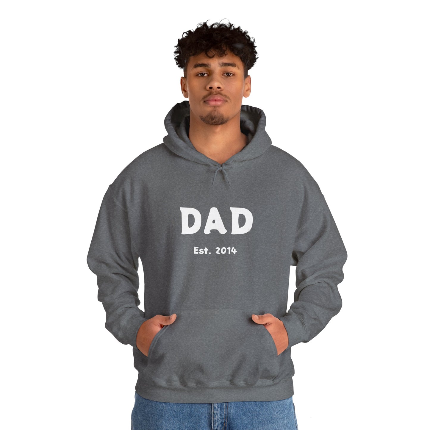 DAD Established 2014 Unisex Heavy Blend™ Hooded Sweatshirt Established 2014