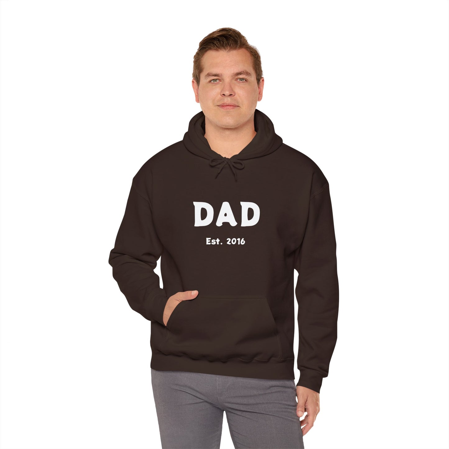 DAD Established 2016 Unisex Heavy Blend™ Hooded Sweatshirt Established 2016