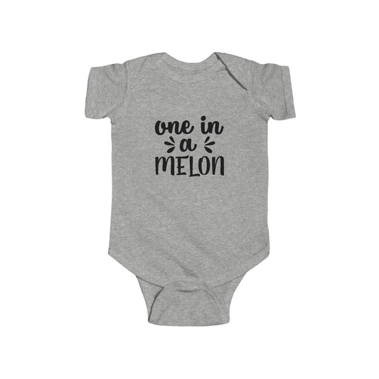 Infant Fine Jersey Bodysuit One In A Melon