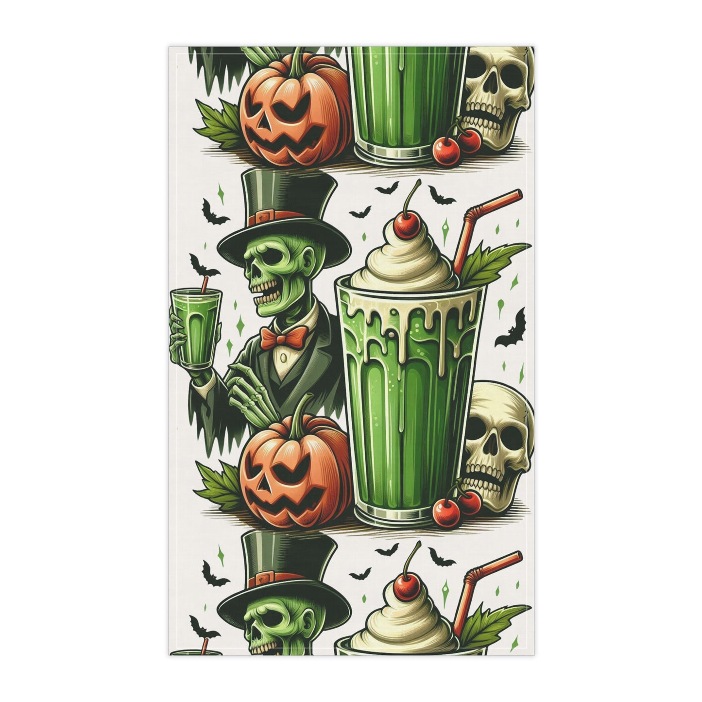 Festive Halloween Tea Towels