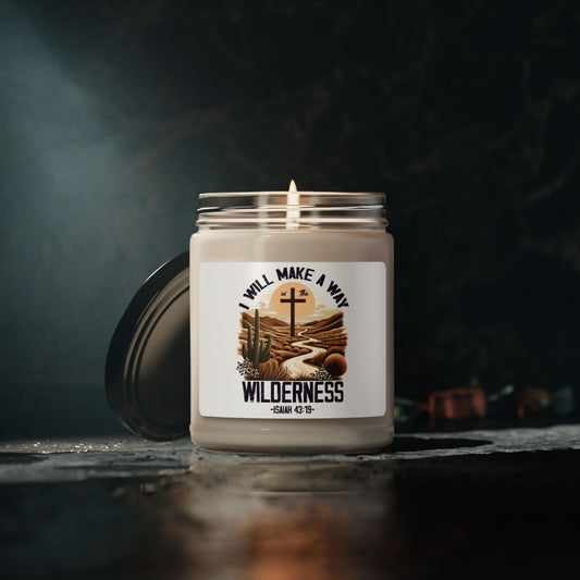 Christian Themed Scented Soy Candle, 9oz