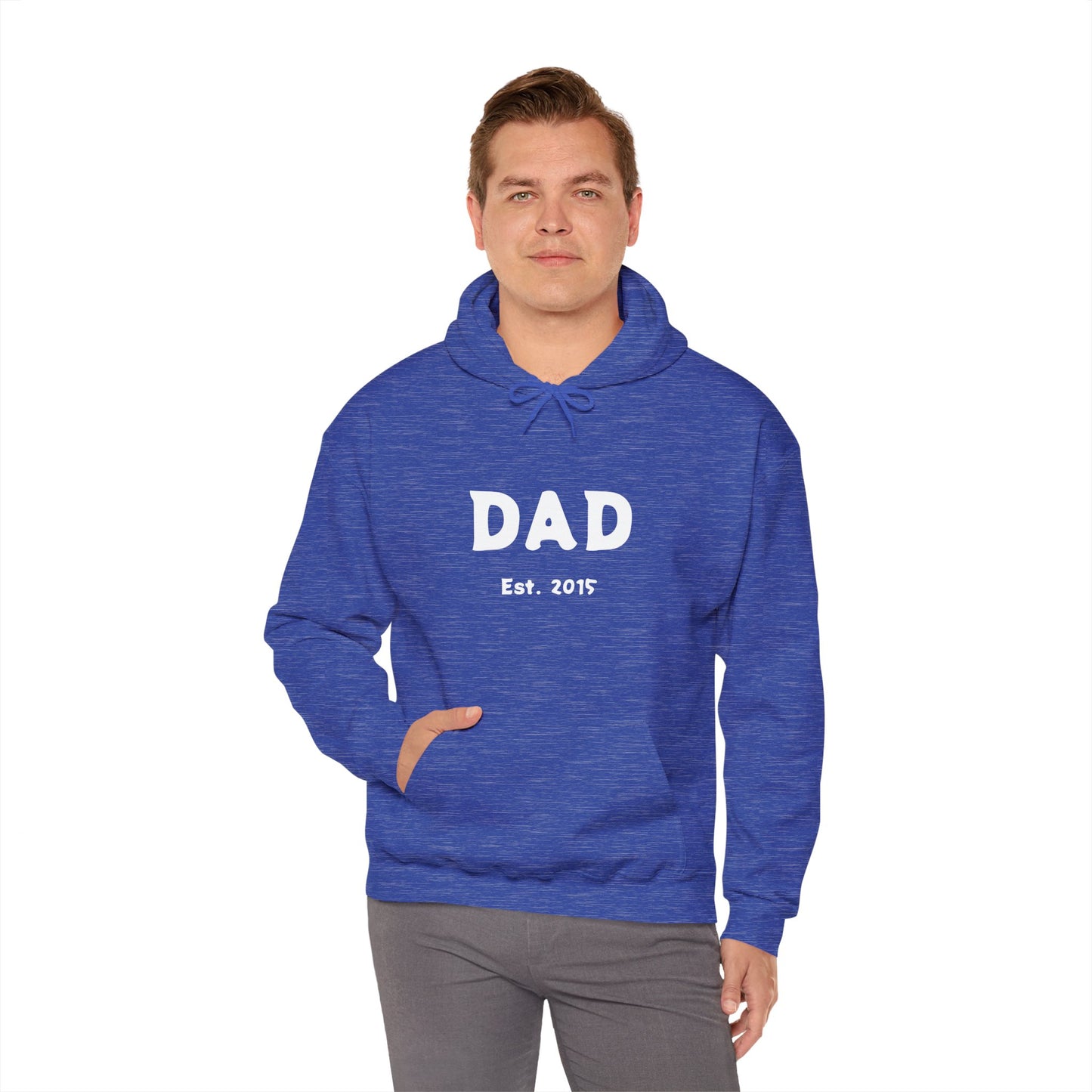 DAD Established 2015 Unisex Heavy Blend™ Hooded Sweatshirt Established 2015