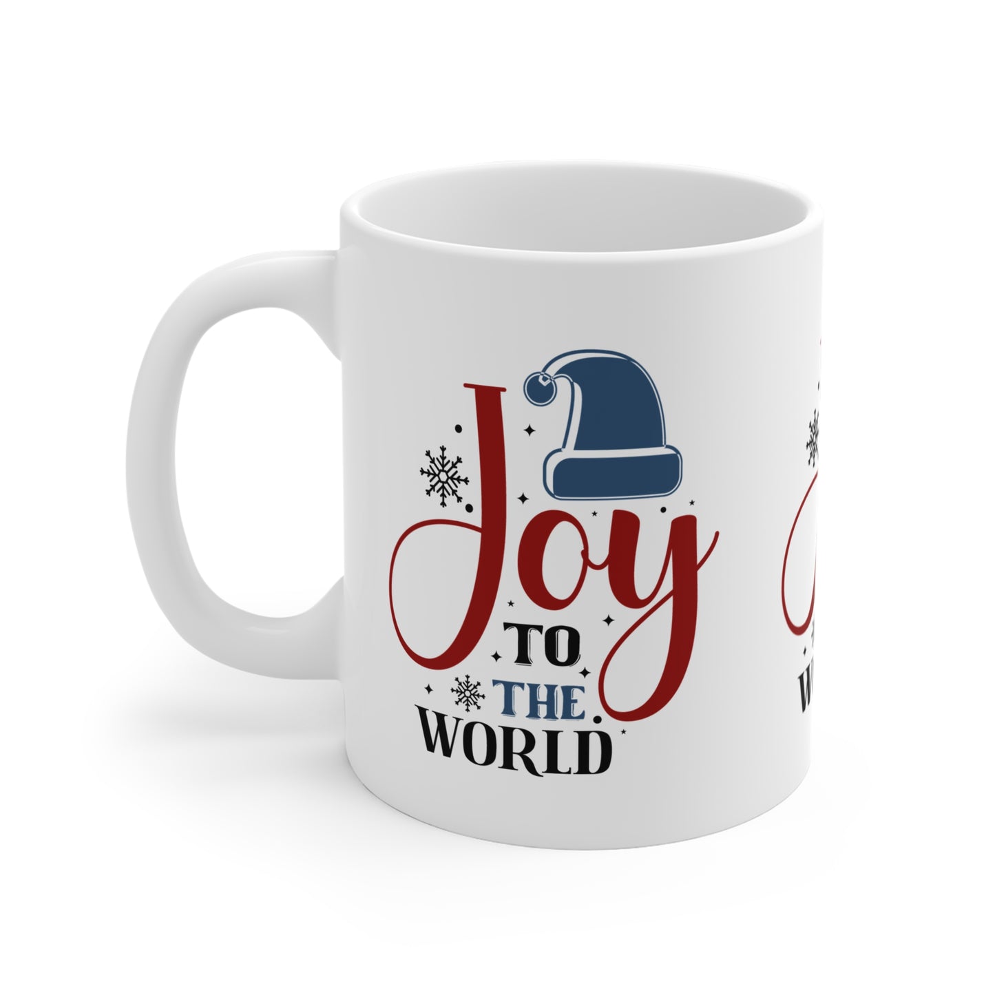 Festive Christmas Ceramic Coffee Tea and Hot Chocolate Mug 11oz