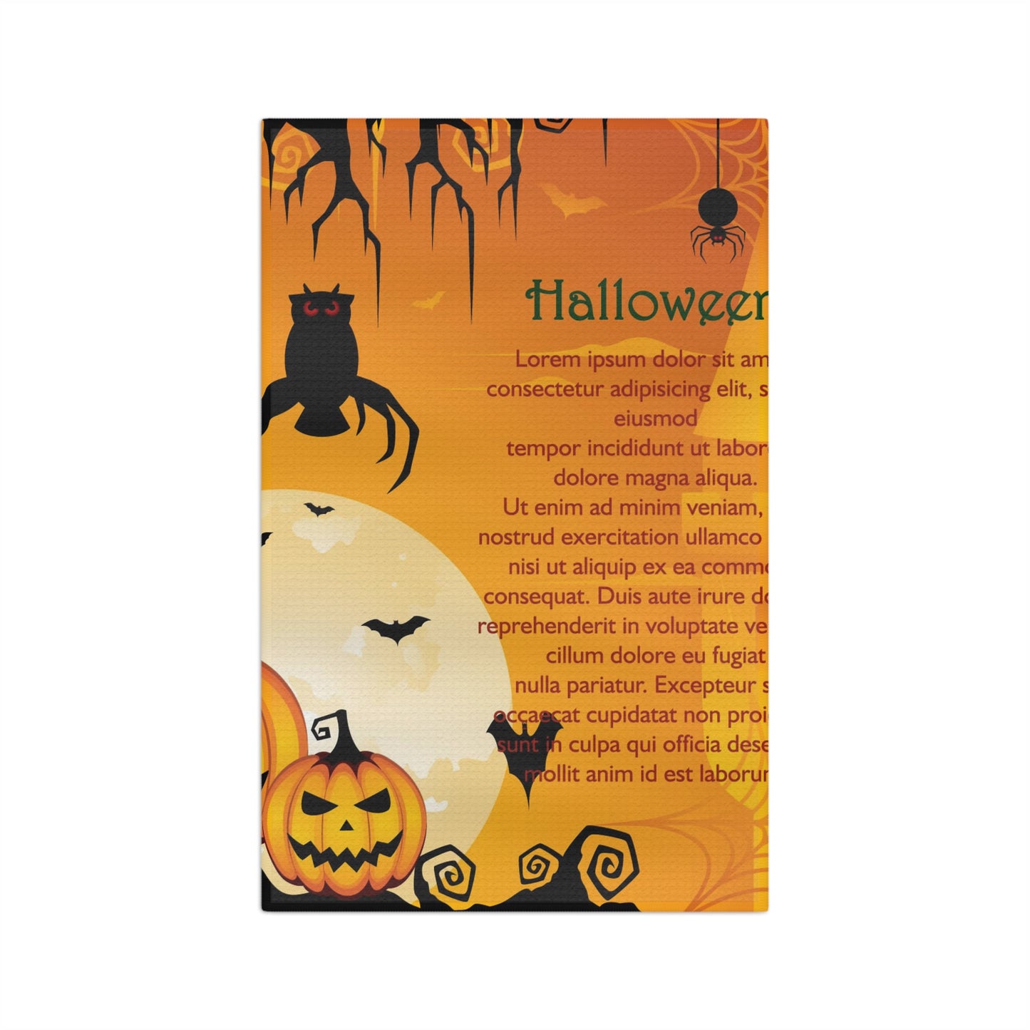 Festive Halloween Tea Towels