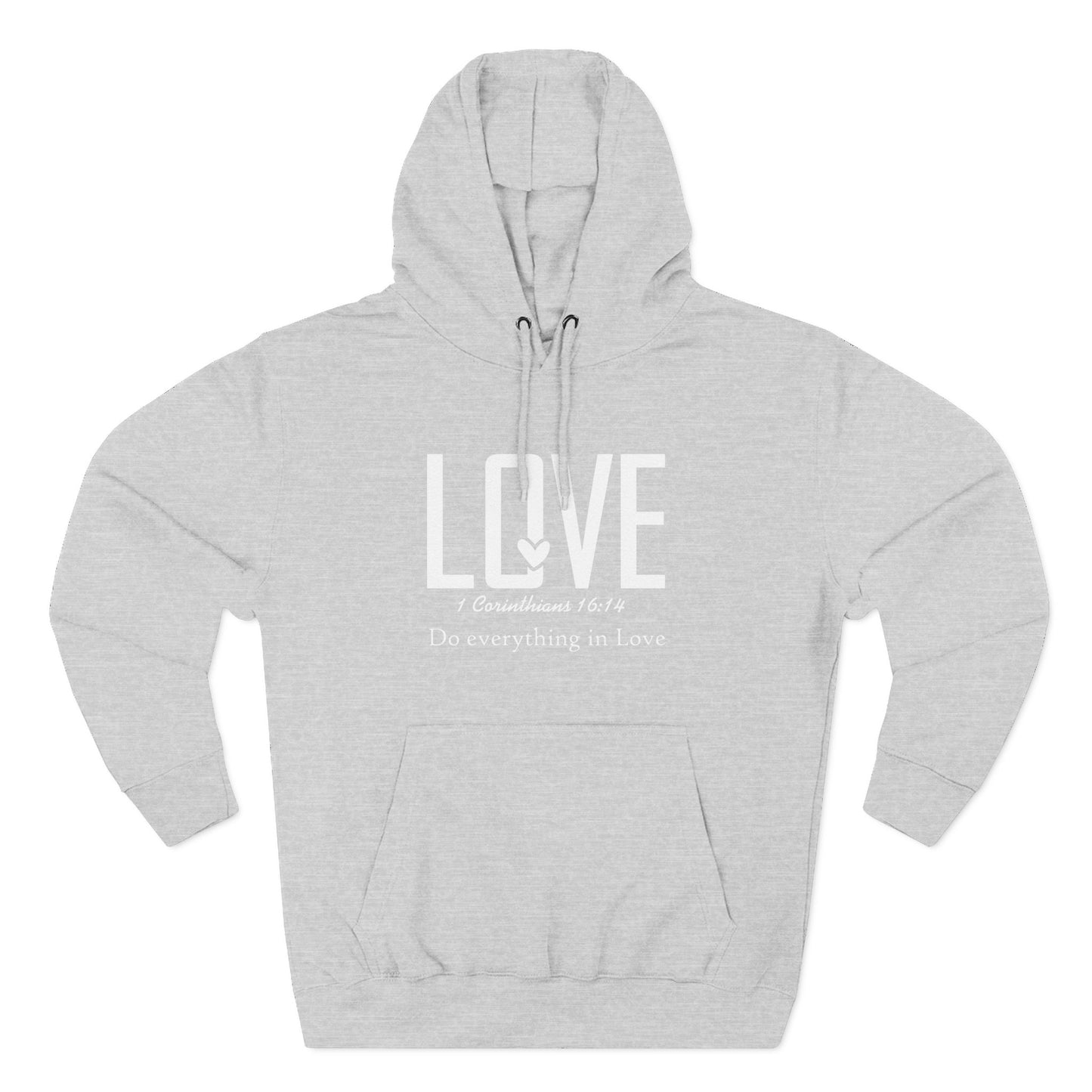 Classic Fleece Hoodie — Three-Panel Pullover