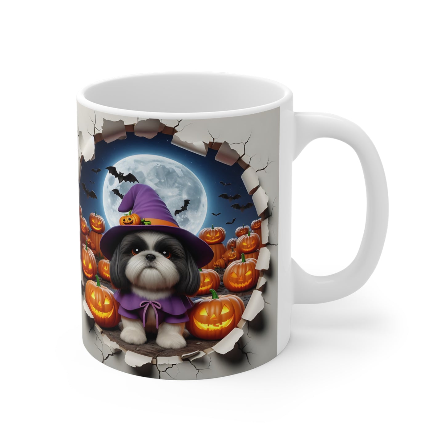 Festive Halloween Ceramic Mug 11oz