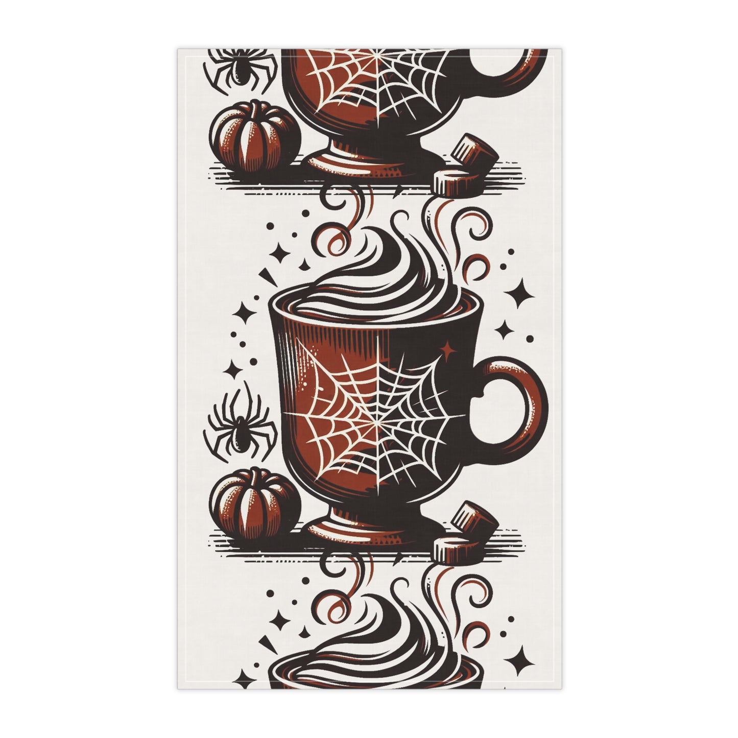 Festive Halloween Tea Towels