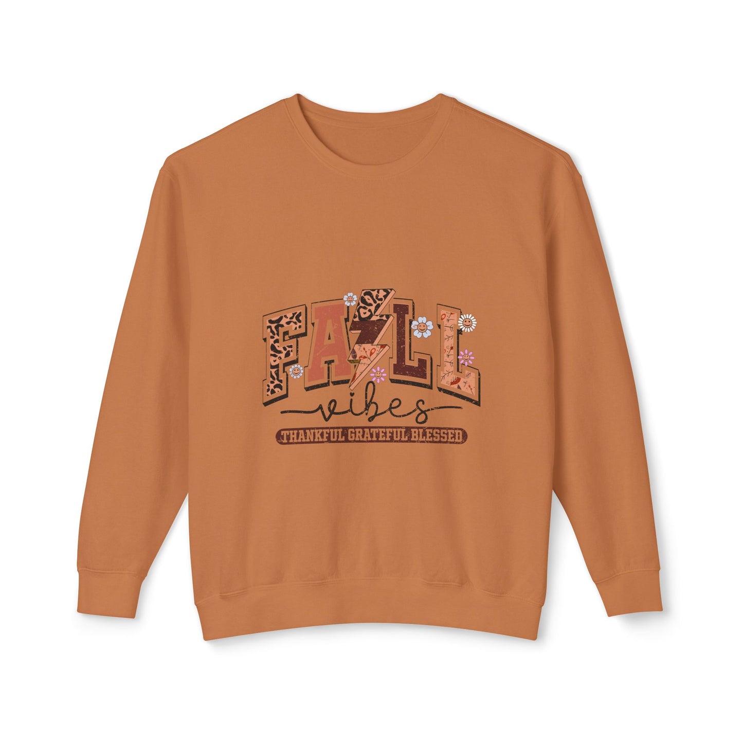 Women's Thanksgiving Unisex Lightweight Crewneck Sweatshirt Fall is Beautiful Time of Year