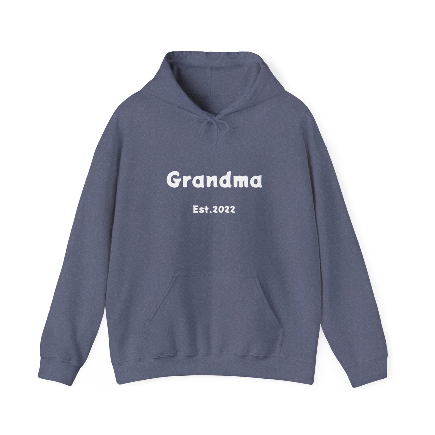 Grandma Est. 2022 Unisex Heavy Blend™ Hooded Sweatshirt Hoodies For New Grandmothers 2022