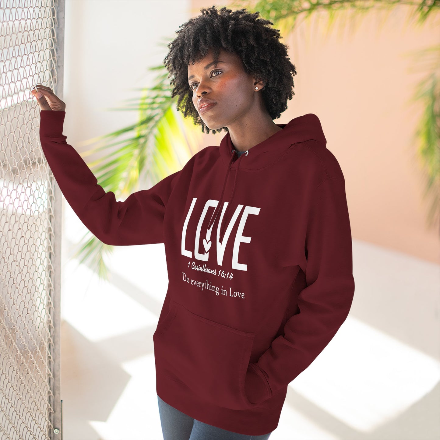 Classic Fleece Hoodie — Three-Panel Pullover