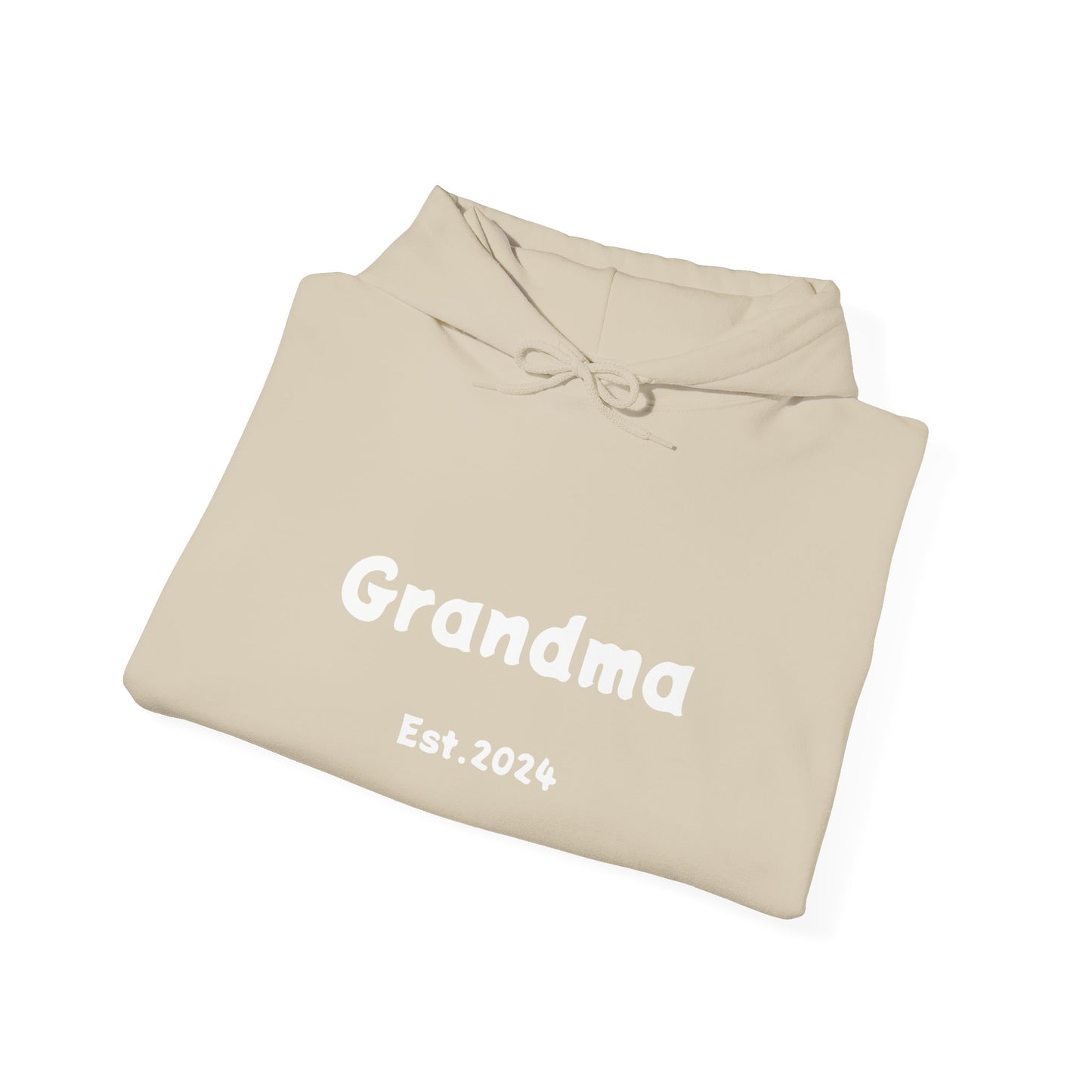 Grandma Est. 2024 Unisex Heavy Blend™ Hooded Sweatshirt Hoodies For New Grandmothers 2024