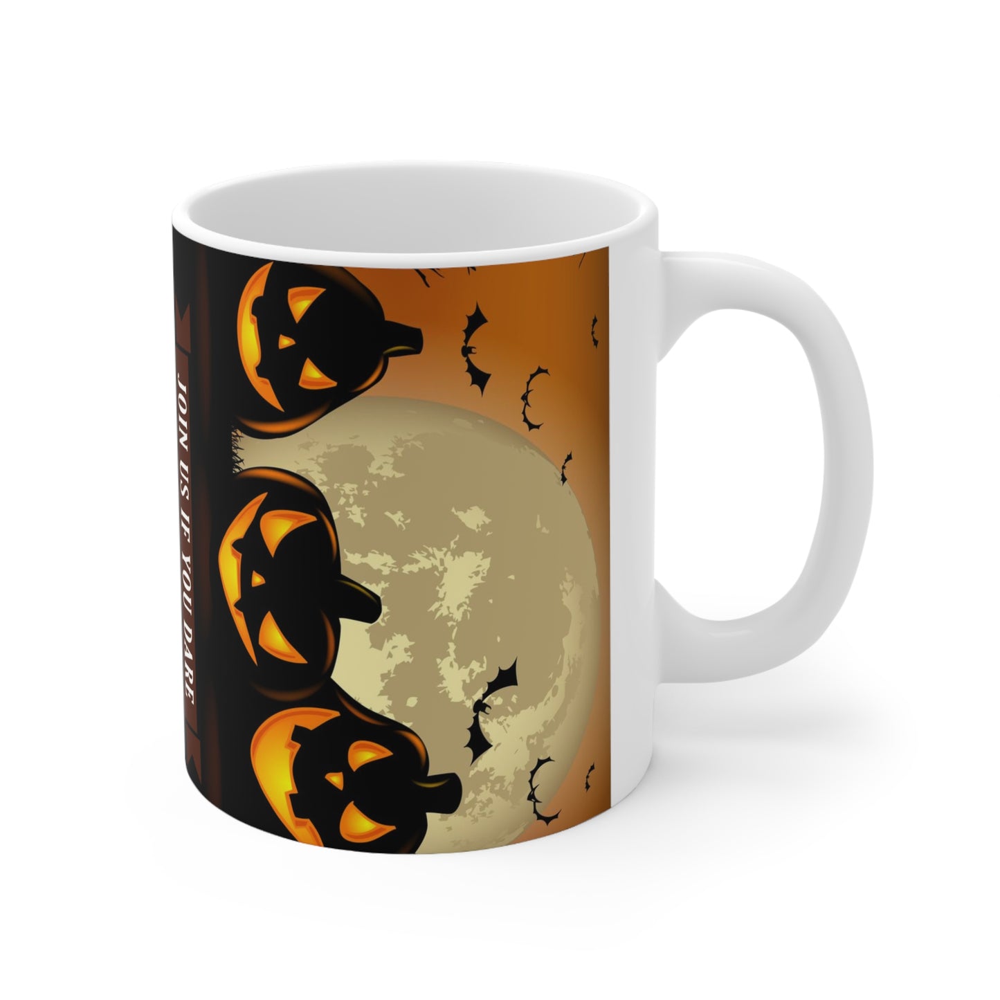 Free Halloween Party Ceramic Mug 11oz