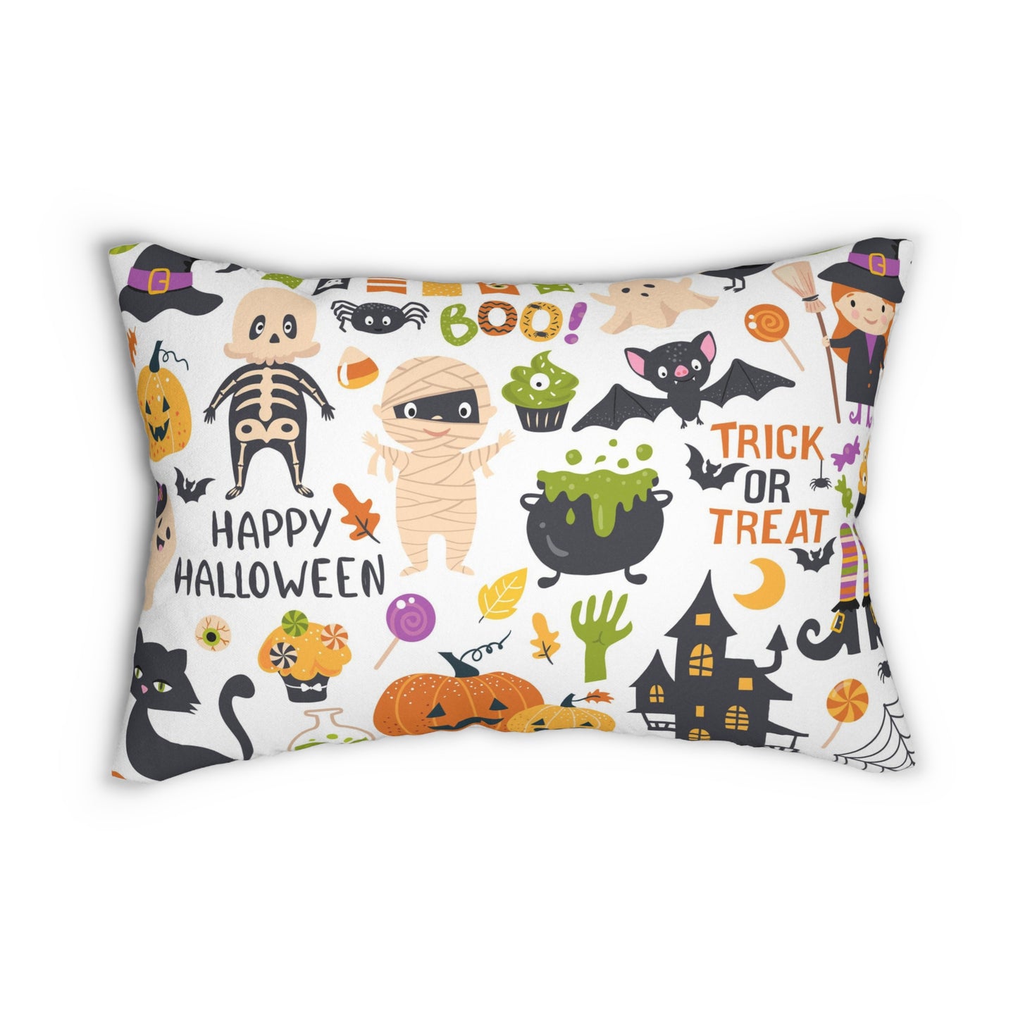 Halloween Accent Lumbar Pillow