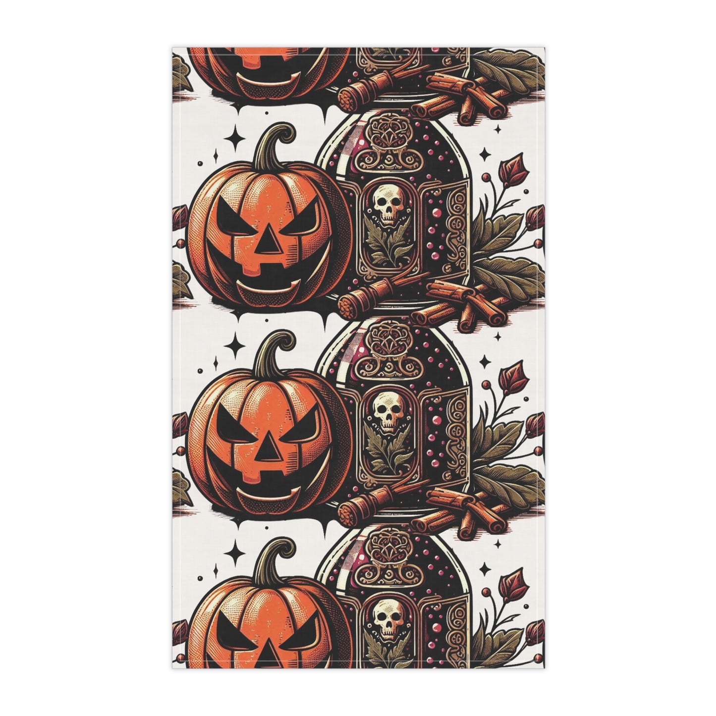 Festive Halloween Tea Towels