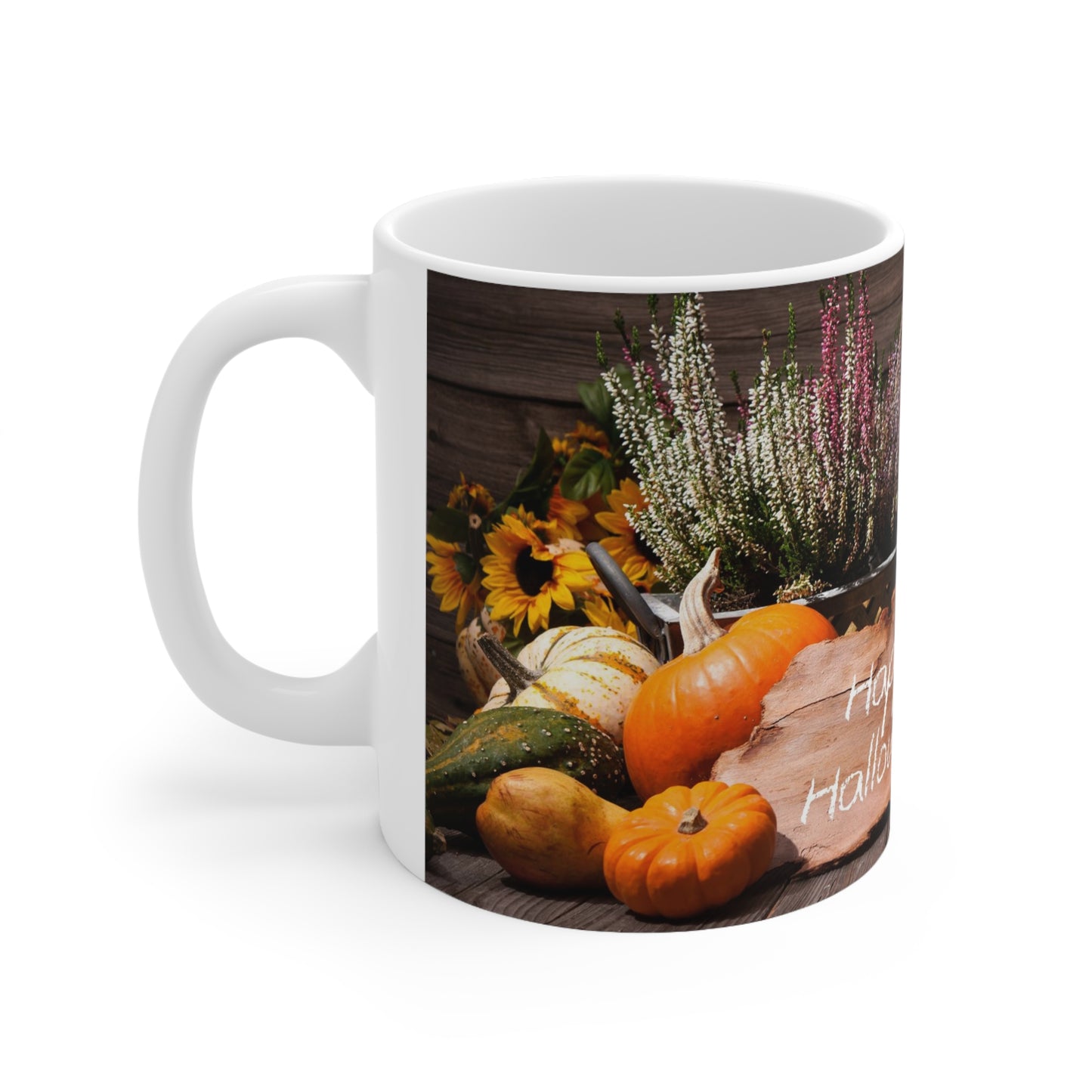 Pumpkins Happy Halloween Ceramic Mug 11oz