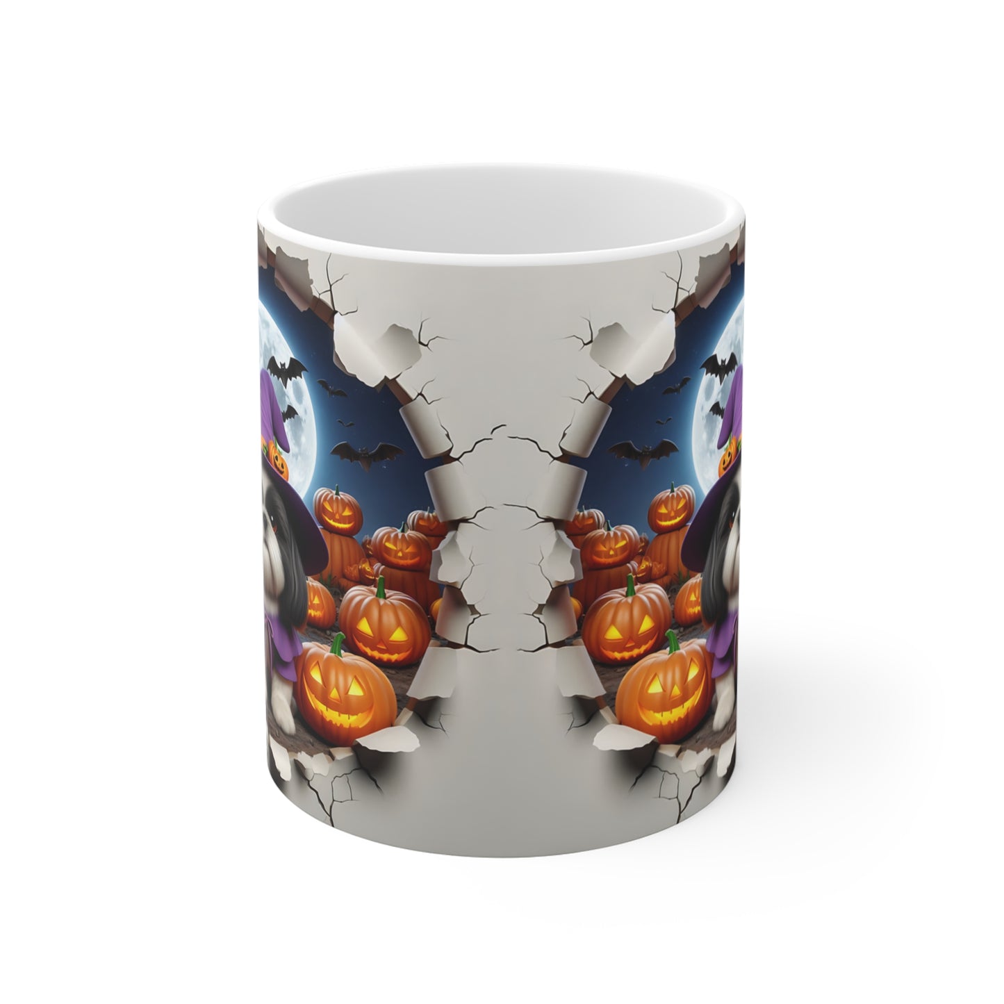 Festive Halloween Ceramic Mug 11oz