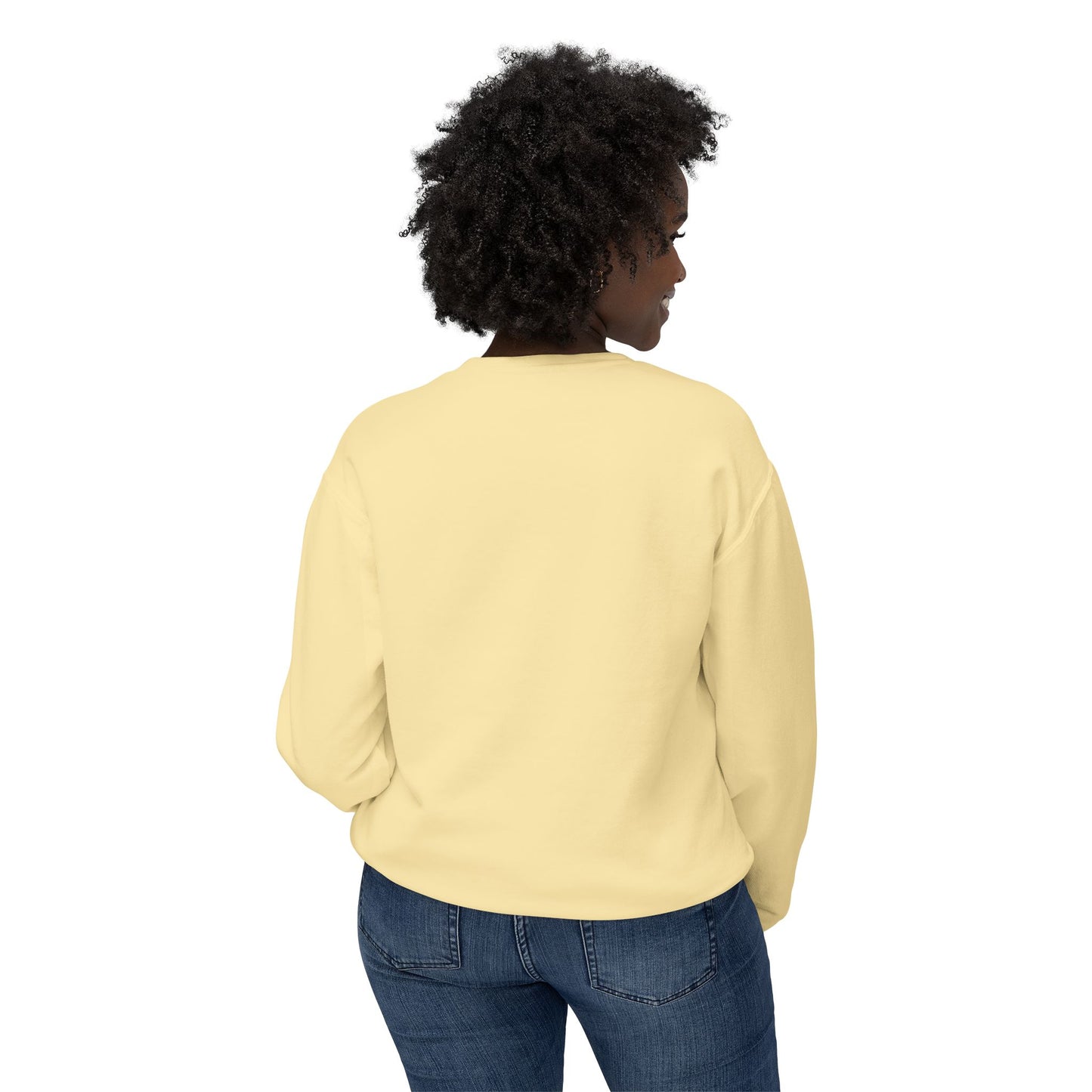 Women's Thanksgiving Unisex Lightweight Crewneck Sweatshirt Have a Happy Thanksgiving!