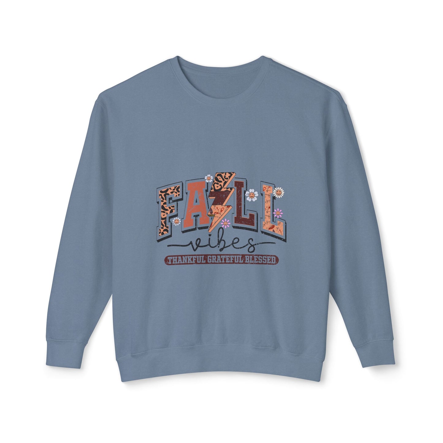 Women's Thanksgiving Unisex Lightweight Crewneck Sweatshirt Fall is Beautiful Time of Year