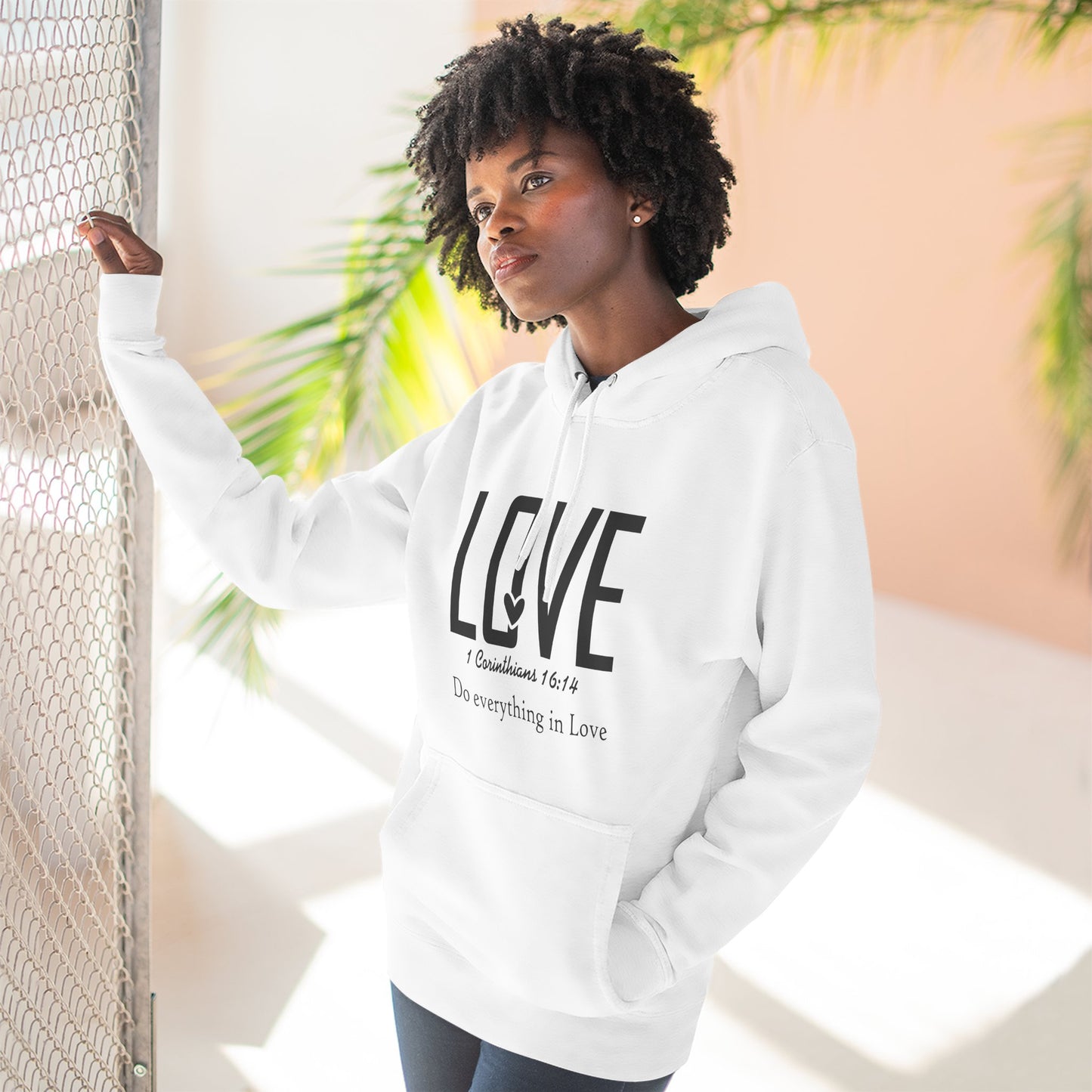 Classic Fleece Hoodie — Three-Panel Pullover
