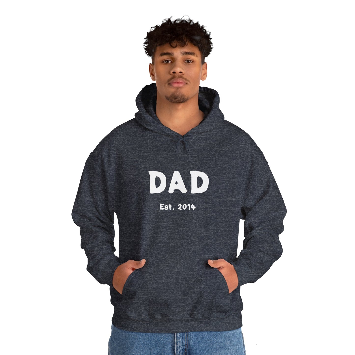 DAD Established 2014 Unisex Heavy Blend™ Hooded Sweatshirt Established 2014