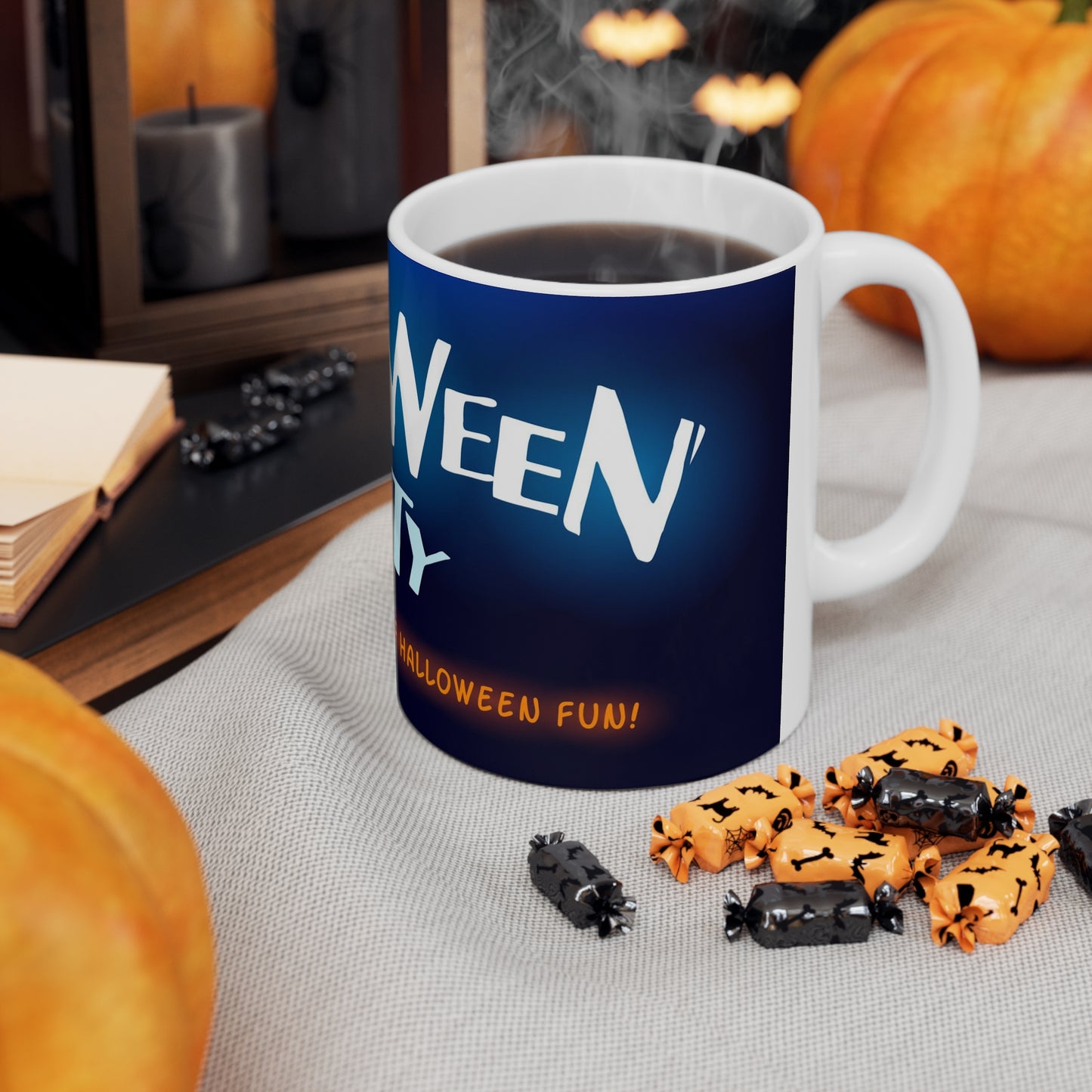 Halloween Party Fun Ceramic Mug 11oz