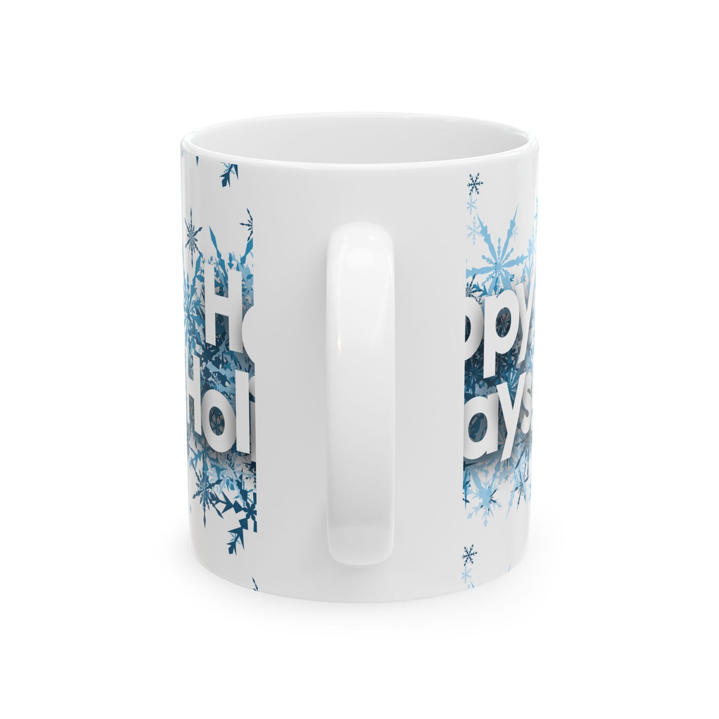 Happy Holidays Ceramic Mug 11oz