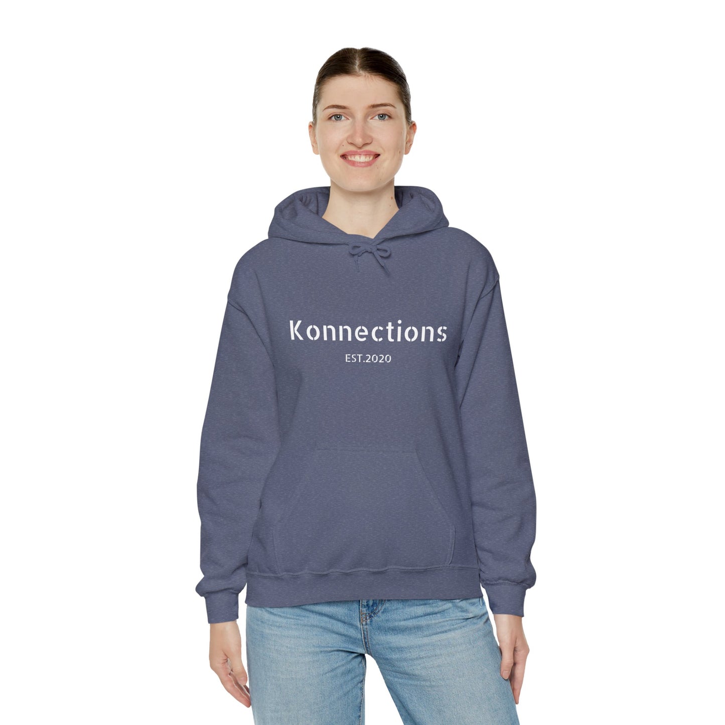 Konnections Digital Media Group Unisex Heavy Blend™ Hooded Sweatshirt Established 2020