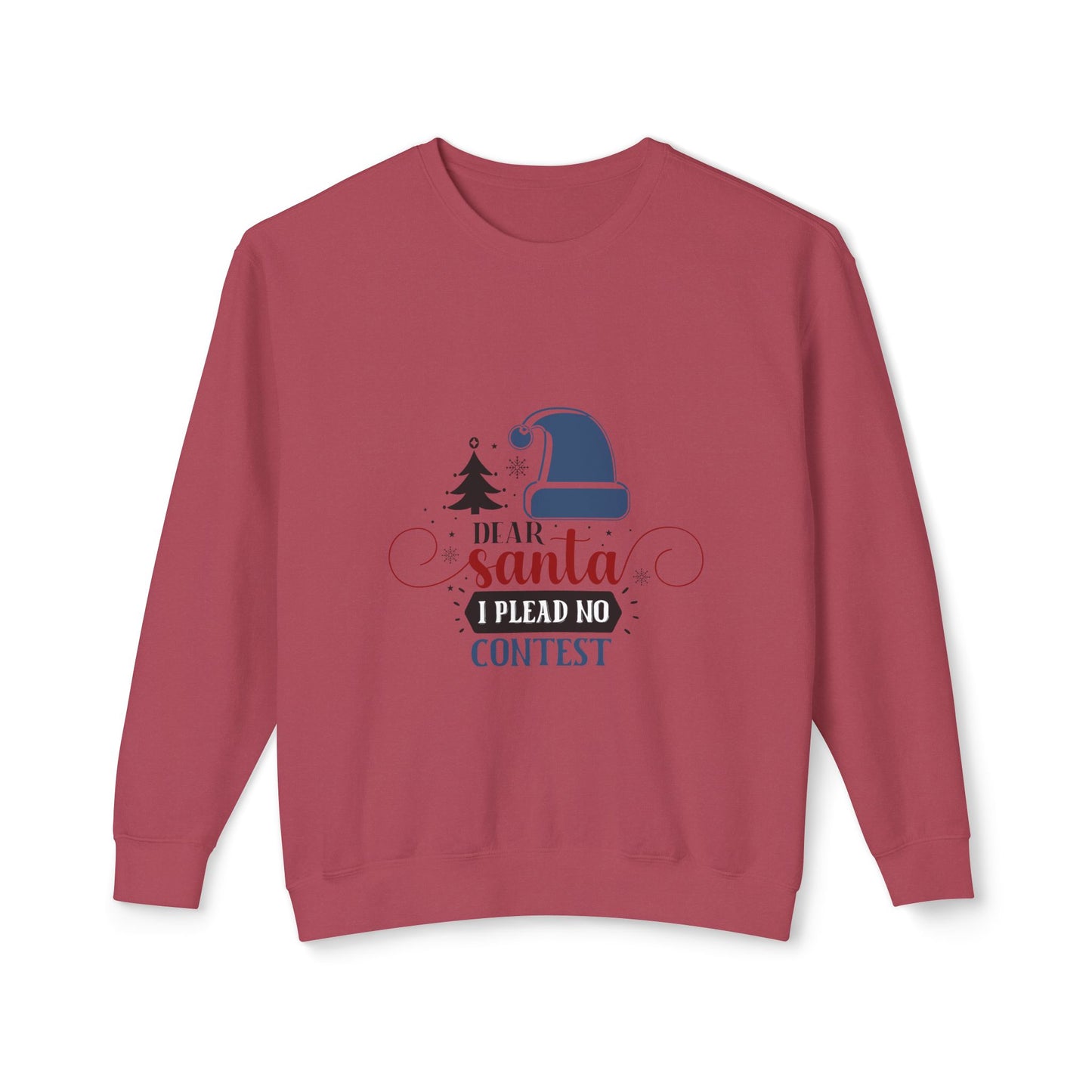 Women's Christmas Unisex Lightweight Crewneck Sweatshirt