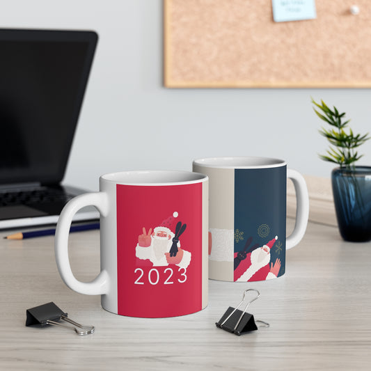 Wishing You a Very Happy New Year 2023 Hot Beverage Mug 11oz