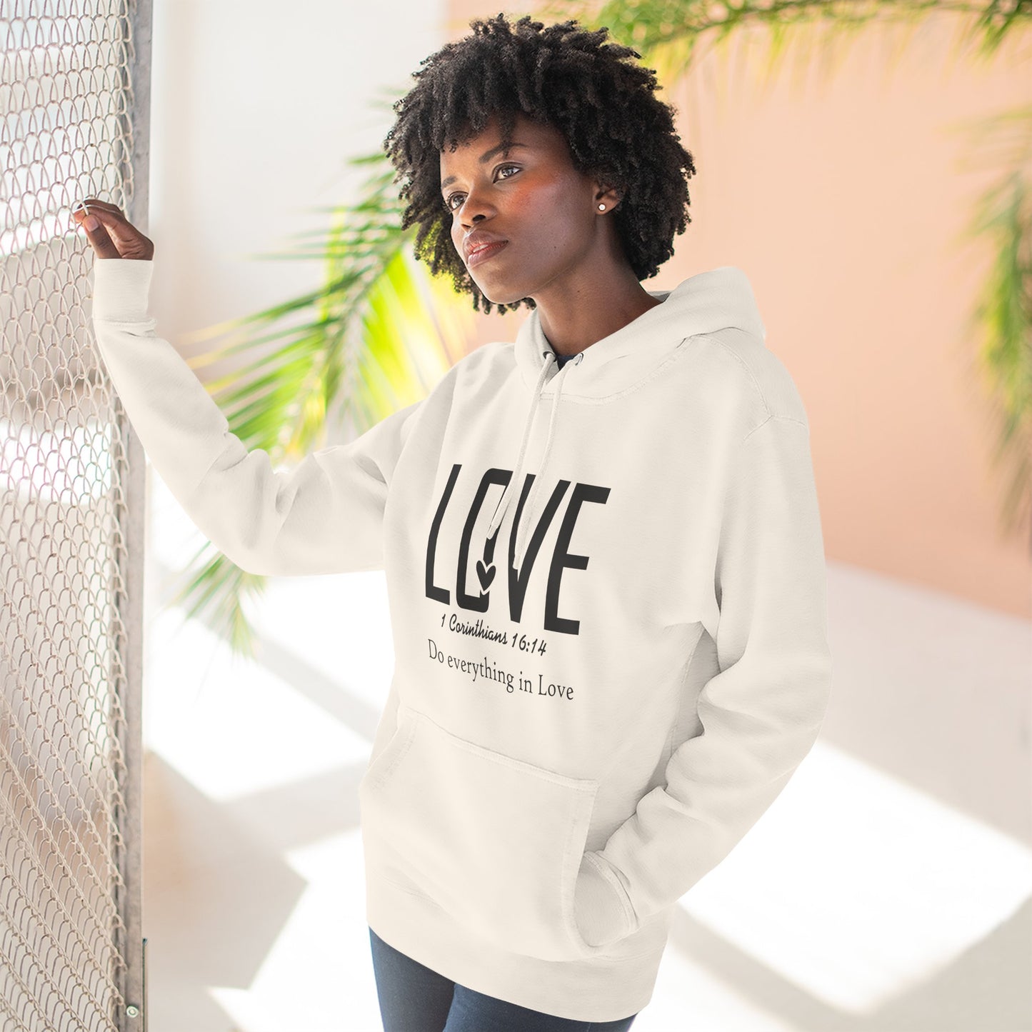 Classic Fleece Hoodie — Three-Panel Pullover