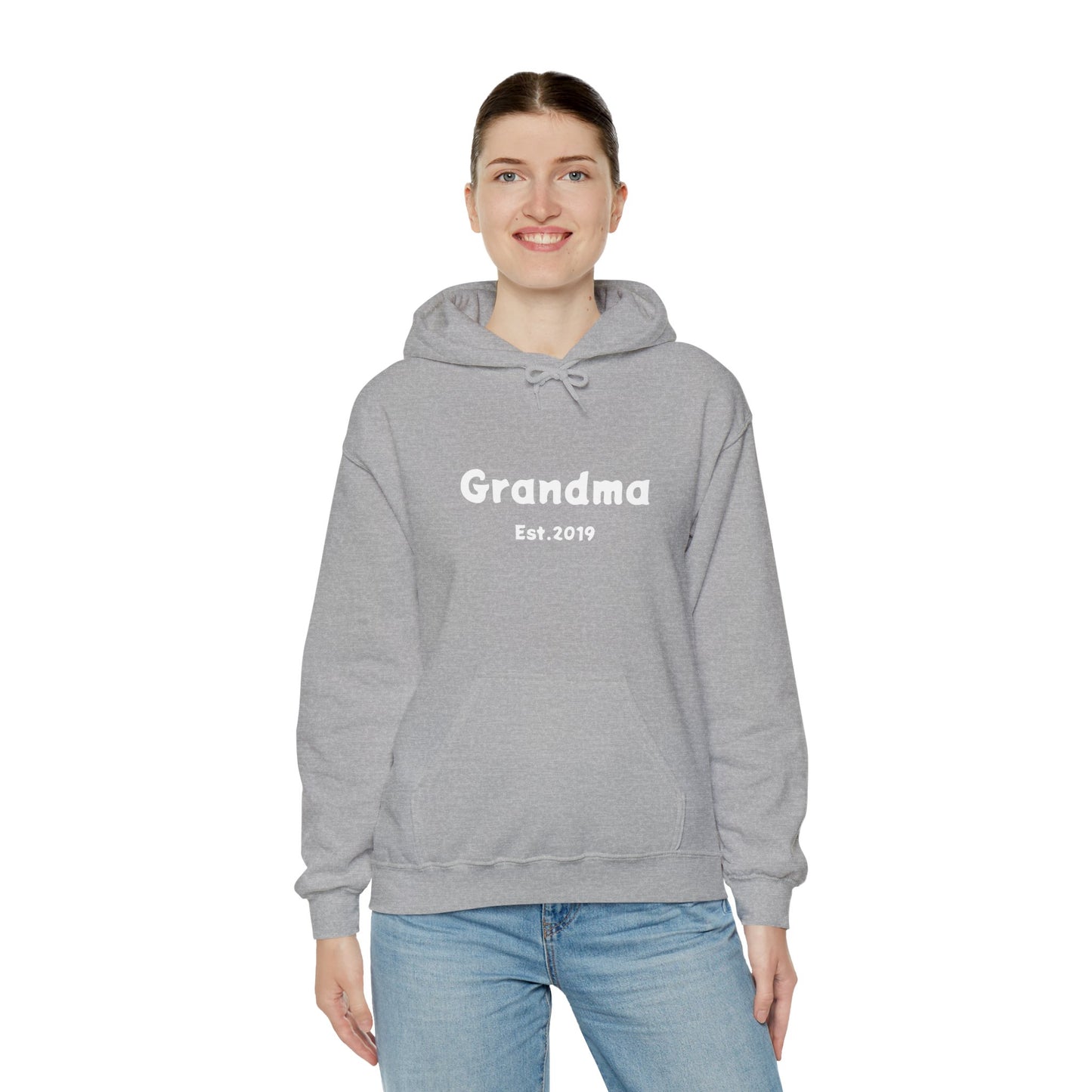 Grandma Est. 2019 Unisex Heavy Blend™ Hooded Sweatshirt Hoodies For New Grandmothers 2019