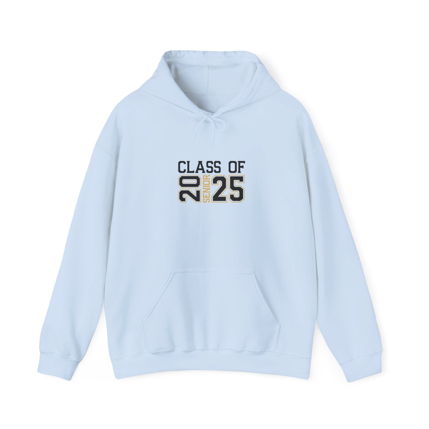 Senior Class 0f 2025 Hooded Sweatshirt. Onto The Next Chapter of Your Life. Congratulations on Your Achievement! Class of 2025