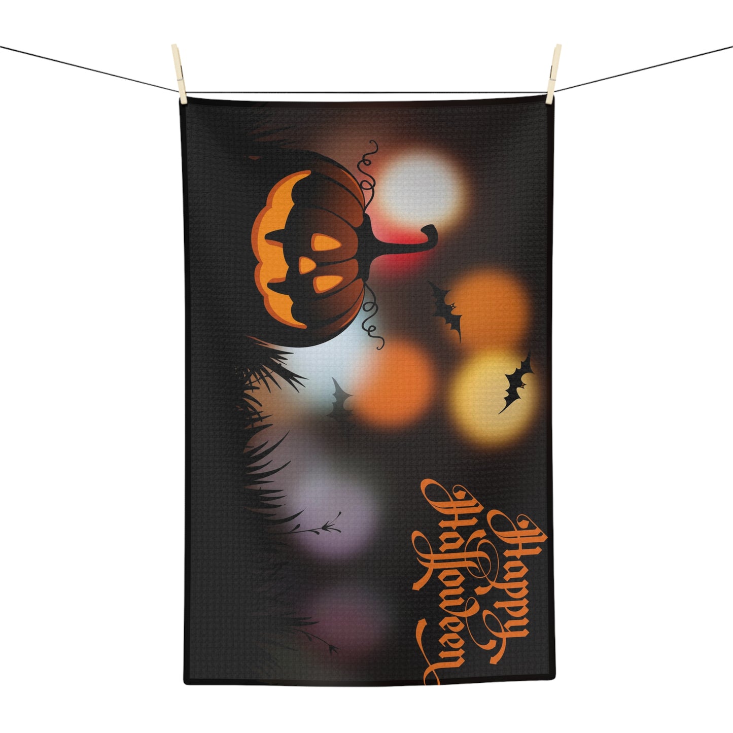 Halloween Themed Soft Tea Towel