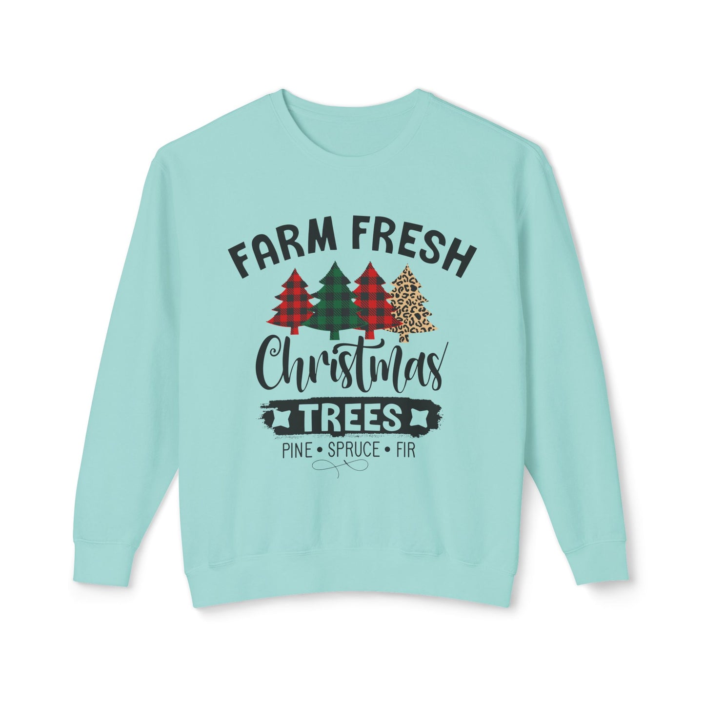 Women's Christmas  Unisex Lightweight Crewneck Sweatshirt