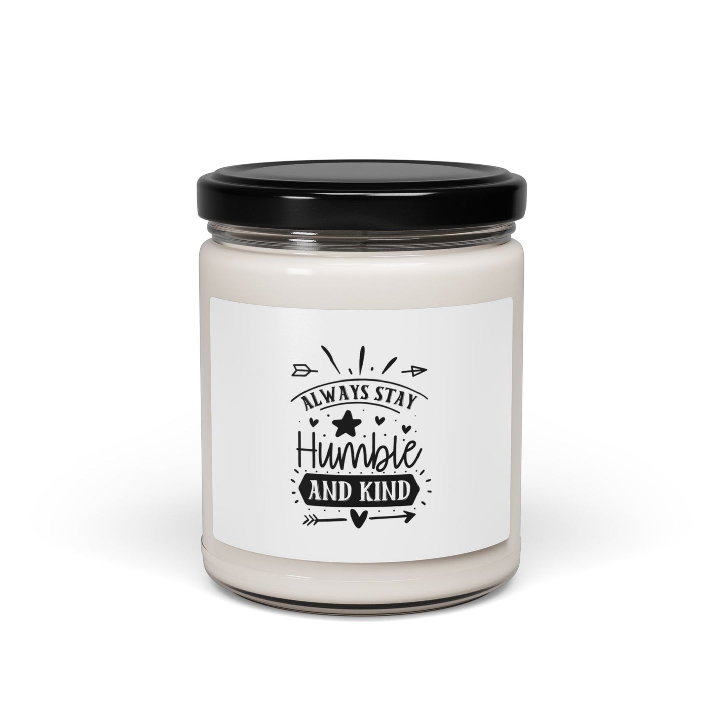 Motivational Sayings Scented Soy Candle, 9oz Always Remain Humble