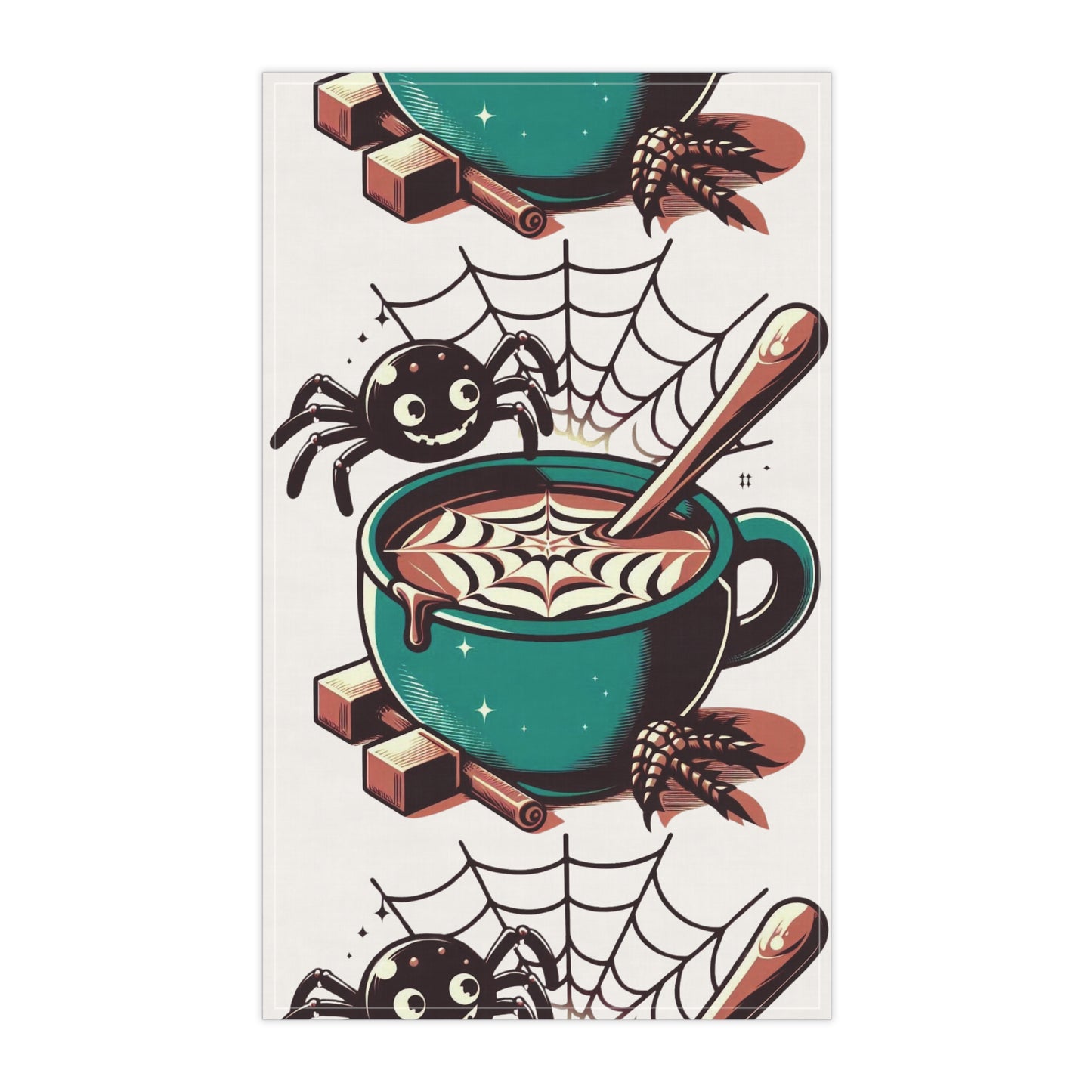 Festive Halloween Tea Towels