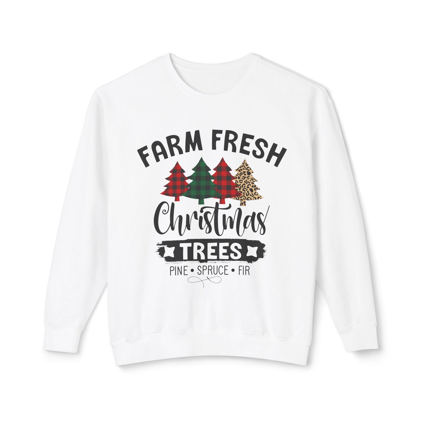 Women's Christmas  Unisex Lightweight Crewneck Sweatshirt