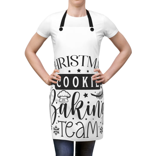 Festive Christmas Apron (AOP) Cookie Baking Team