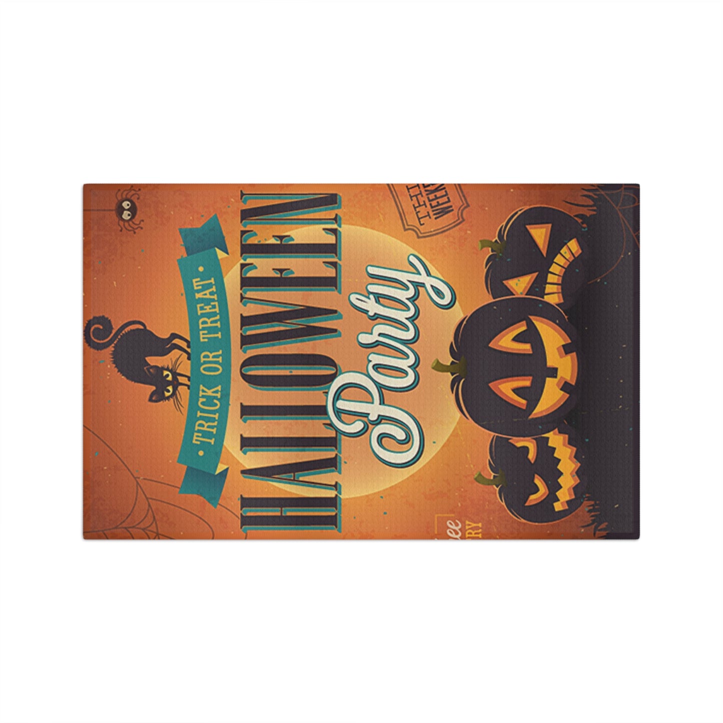 Trick or Treat Halloween Party Soft Tea Towel