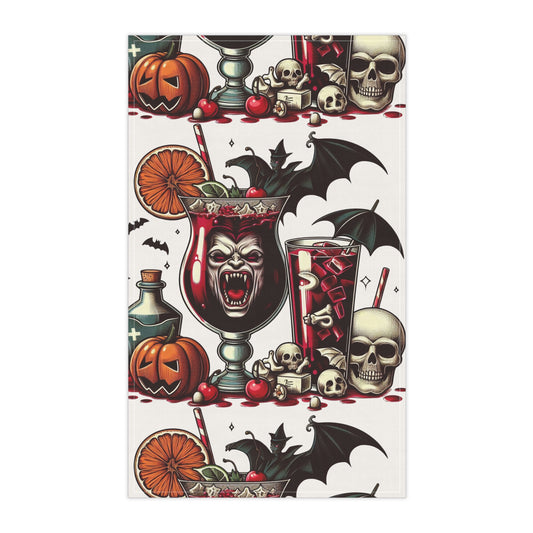 Festive Halloween Tea Towels