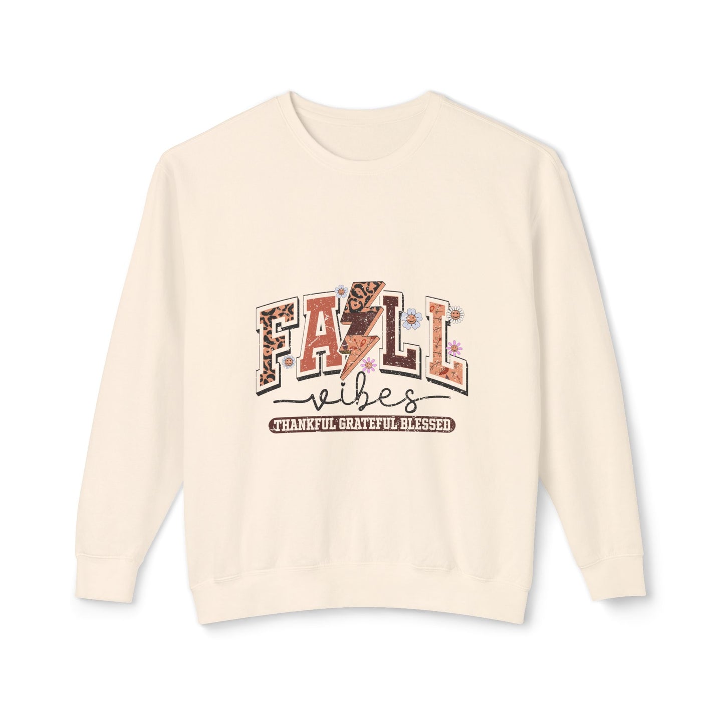 Women's Thanksgiving Unisex Lightweight Crewneck Sweatshirt Fall is Beautiful Time of Year