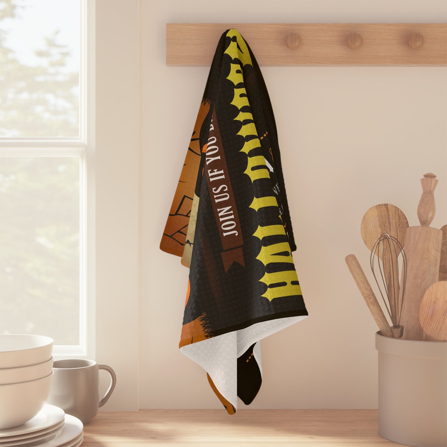 Halloween Themed Soft Tea Towel