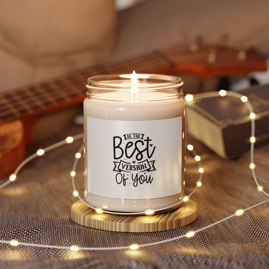 Motivational Scented Soy Candle, 9oz Be The Best You Can Be