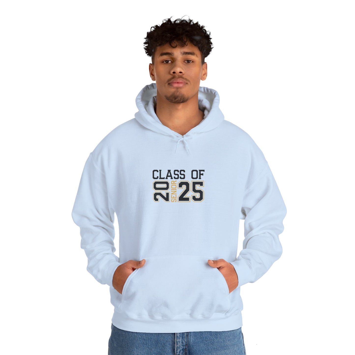 Senior Class 0f 2025 Hooded Sweatshirt. Onto The Next Chapter of Your Life. Congratulations on Your Achievement! Class of 2025