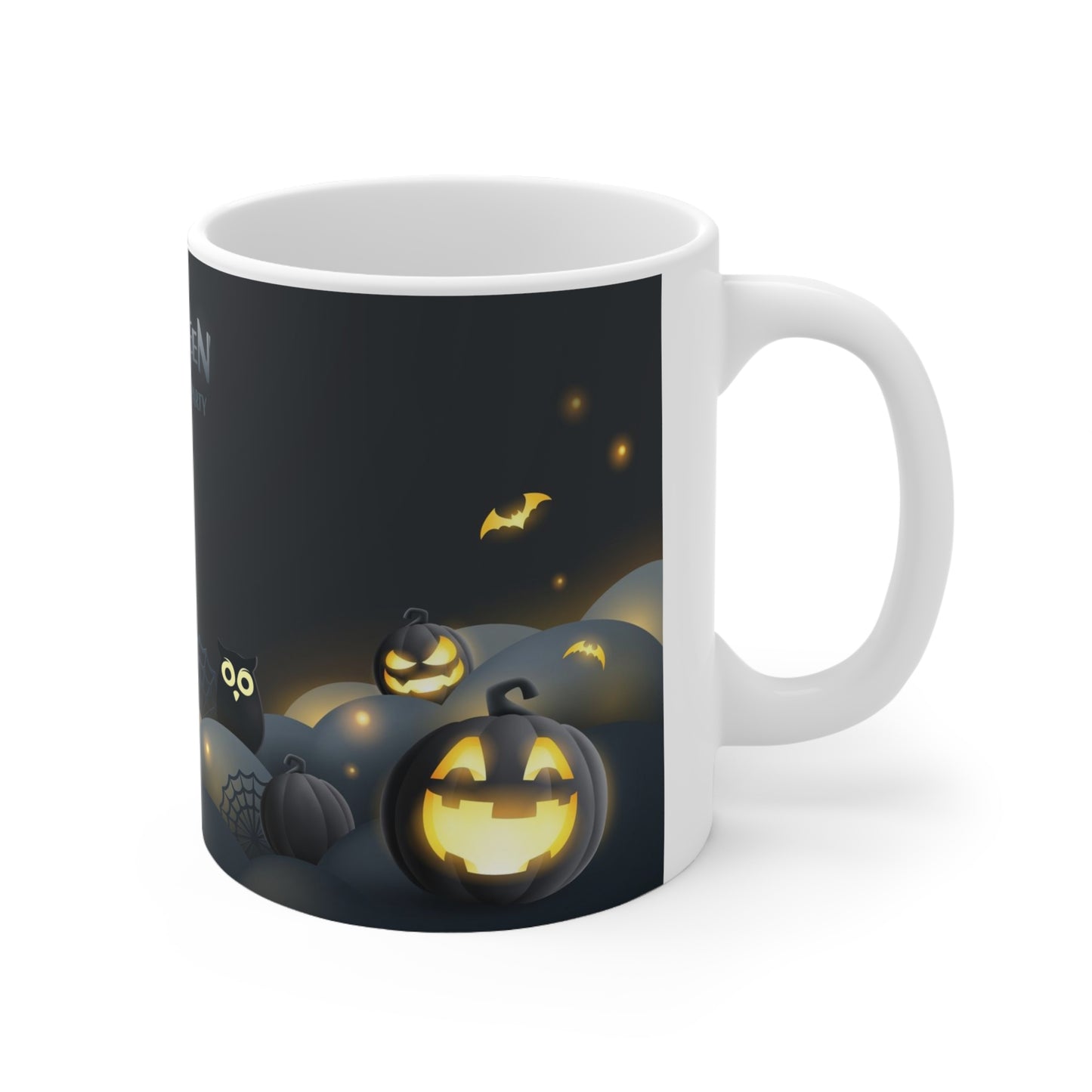 Halloween Trick or Treat Party Ceramic Mug 11oz